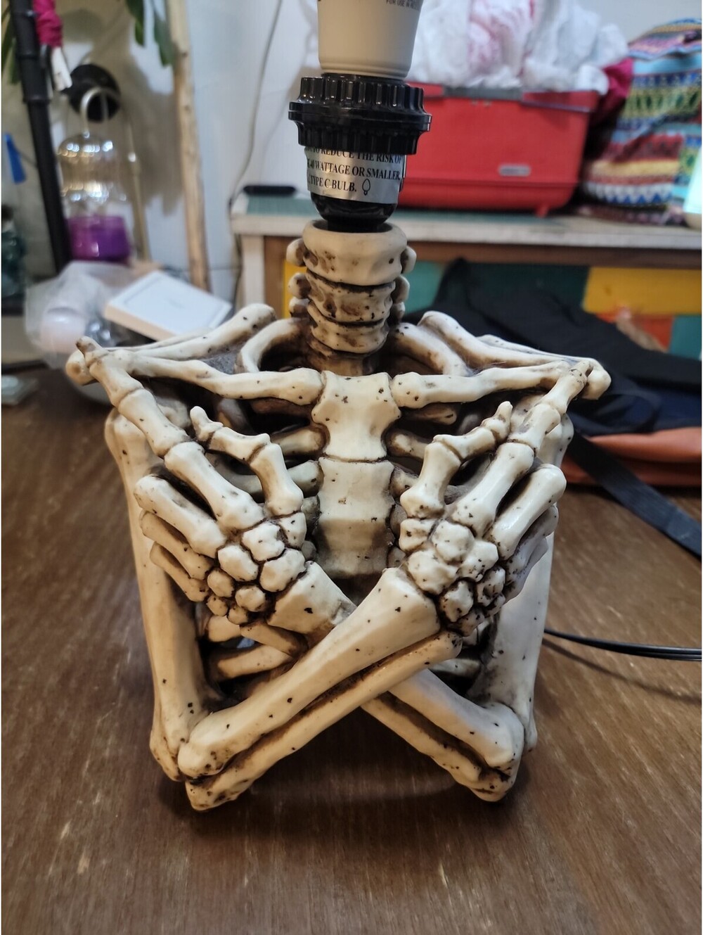Skeleton Lamp